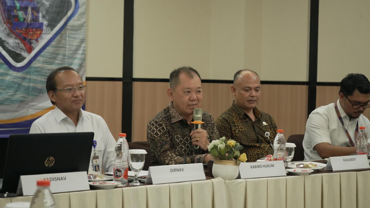Kemenhub Sinkronkan Aspek Teknis Penetapan Alur Pelayaran Masuk Pelabuhan Senayang